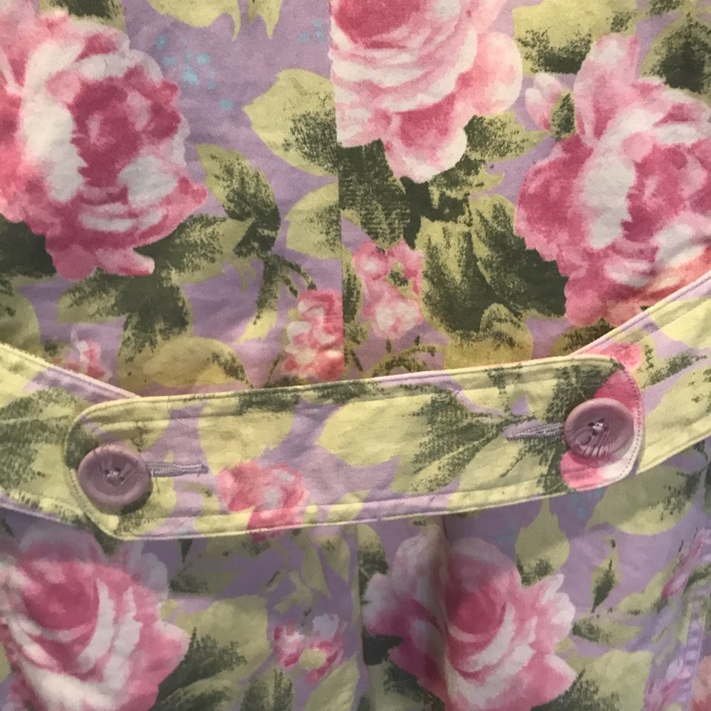 Beautiful Easter spring floral long jacket - Picture 4 of 8